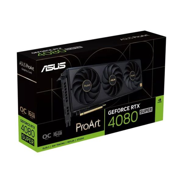 ASUS ProArt -RTX4080S-O16G NVIDIA GeForce RTX 4080 SUPER 16 GB GDDR6X (90YV0K90-M0NA00)