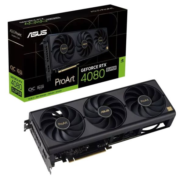 ASUS ProArt -RTX4080S-O16G NVIDIA GeForce RTX 4080 SUPER 16 GB GDDR6X (90YV0K90-M0NA00)