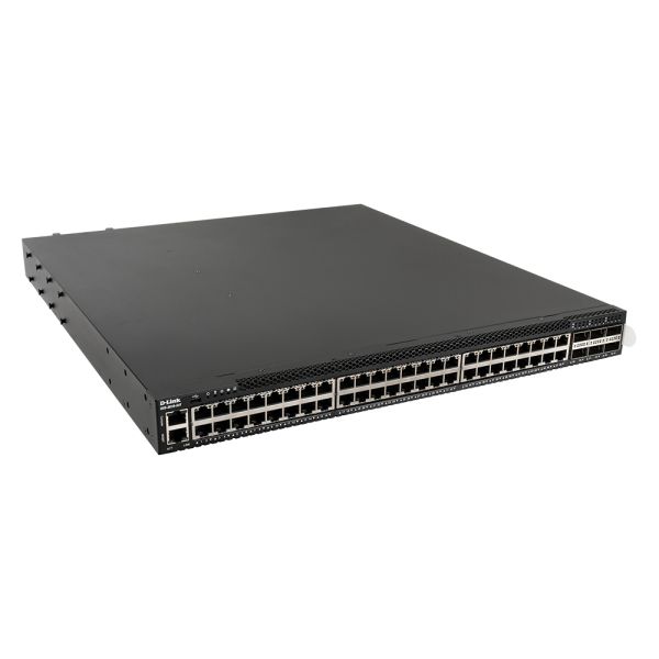 D-Link DXS-3610-54T Managed L3 10G Ethernet (100/1000/10000) 1U Zwart