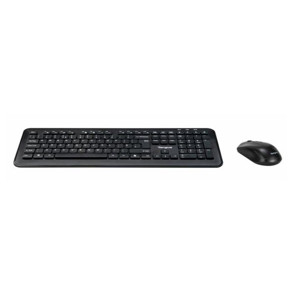 Targus AKM610UK toetsenbord Inclusief muis RF Draadloos QWERTY Engels Zwart (AKM610UK)