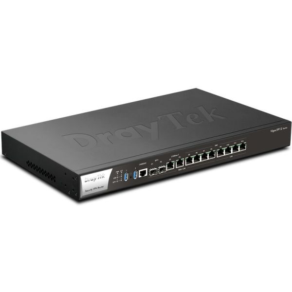 DrayTek Vigor 3912      Hochleistungs-Multi-WAN-Router 10GbE retail (V3912-DE-AT-CH)