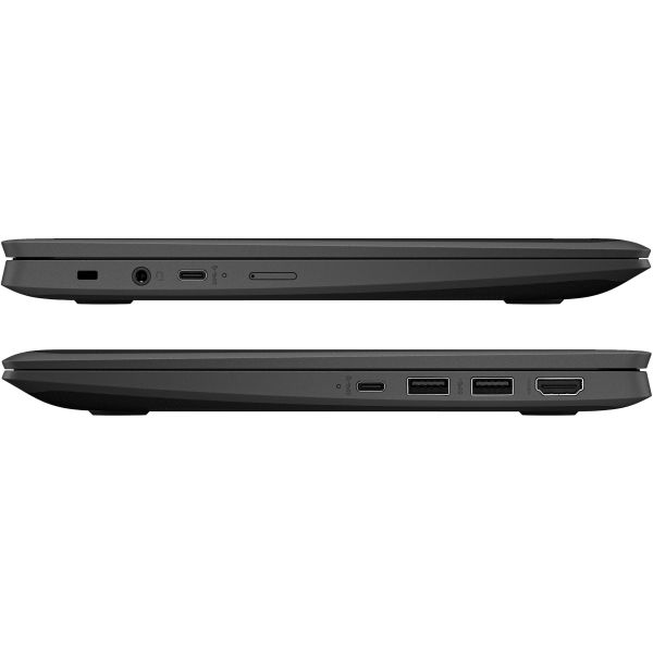 HP Chromebook Fortis G10 Intel® N N100 29,5 cm (11.6") HD 8 GB 64 GB eMMC Wi-Fi 6E (802.11ax) ChromeOS Zwart (5P9L5EA#ABH)