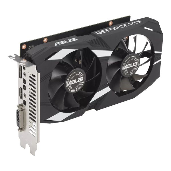 ASUS Dual -RTX3050-O6G NVIDIA GeForce RTX 3050 6 GB GDDR6 (90YV0K60-M0NA00) ASUS Dual -RTX3050-O6G NVIDIA GeForce RTX 3050 6 GB GDDR6 (90YV0K60-M0NA00)