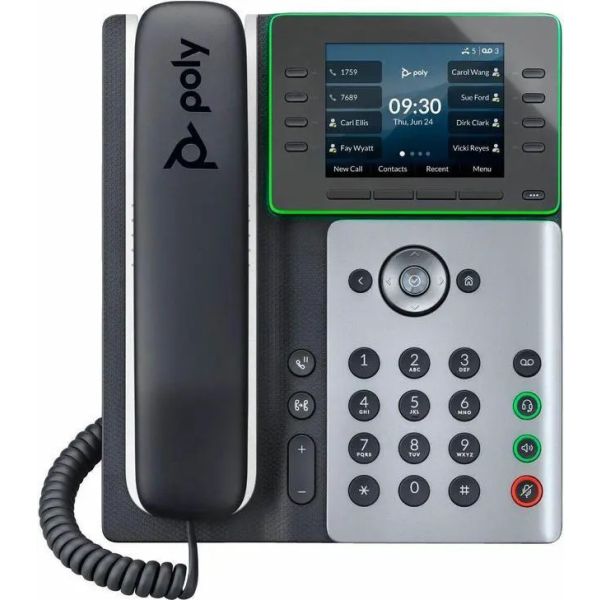 HP Poly Edge E350 IP Phone and PoE-enabled (82M89AA)