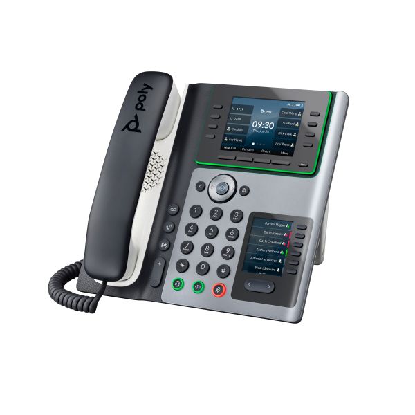 HP Poly Edge E450 IP-telefoon met PoE-ondersteuning