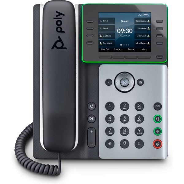 POLY Edge E300 IP-telefoon met PoE-ondersteuning (82M92AA) POLY Edge E300 IP-telefoon met PoE-ondersteuning (82M92AA)