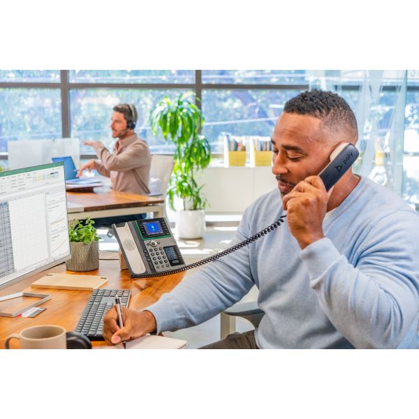 HP Poly Edge E400 IP-telefoon met PoE-ondersteuning (82M93AA) HP Poly Edge E400 IP-telefoon met PoE-ondersteuning (82M93AA)