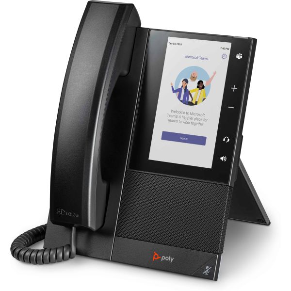 POLY CCX 500 Business Media Phone voor Microsoft Teams met PoE-ondersteuning (82Z76AA)