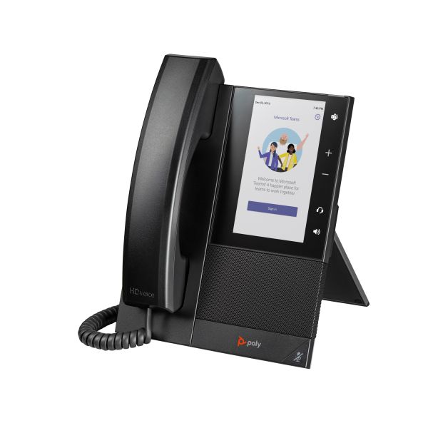 HP Poly CCX 505 Business Media Phone voor Microsoft Teams met PoE-ondersteuning (82Z79AA)