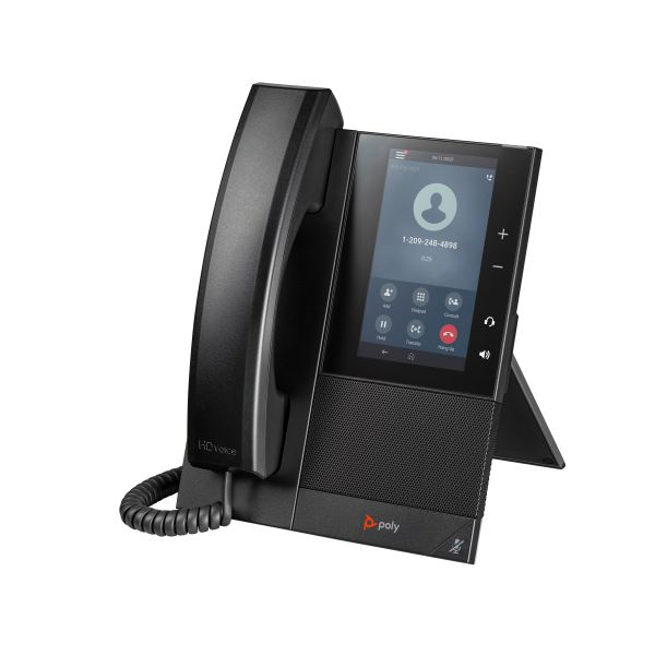 HP Poly CCX 505 Business Media Phone met ondersteuning voor Open SIP en PoE (82Z82AA)
