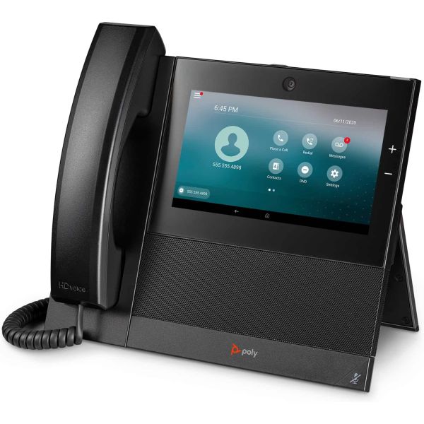 POLY CCX 700 Business Media Phone met ondersteuning voor Open SIP en PoE (82Z83AA)