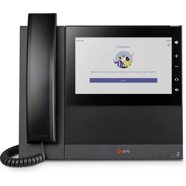 POLY CCX 600 Business Media Phone voor Microsoft Teams met PoE-ondersteuning (82Z84AA) POLY CCX 600 Business Media Phone voor Microsoft Teams met PoE-ondersteuning (82Z84AA)