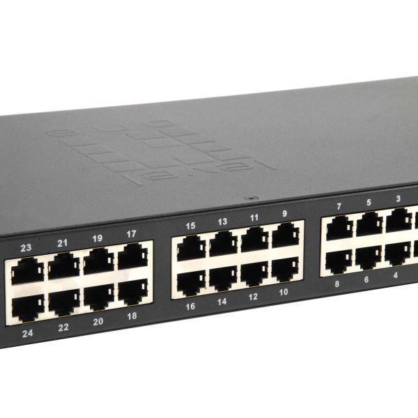 LevelOne FGP-2601W150 netwerk-switch Unmanaged Gigabit Ethernet (10/100/1000) Power over Ethernet (PoE) Zwart (FGP-2601W150)