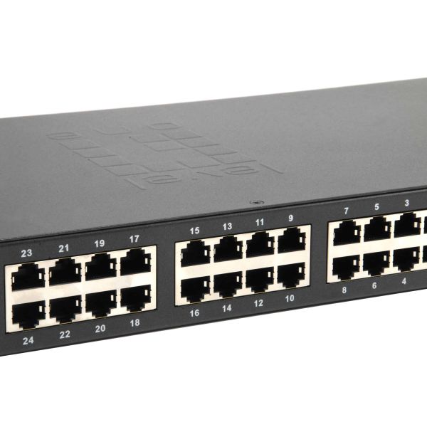 LevelOne FGP-2601W150 netwerk-switch Unmanaged Gigabit Ethernet (10/100/1000) Power over Ethernet (PoE) Zwart (FGP-2601W150)