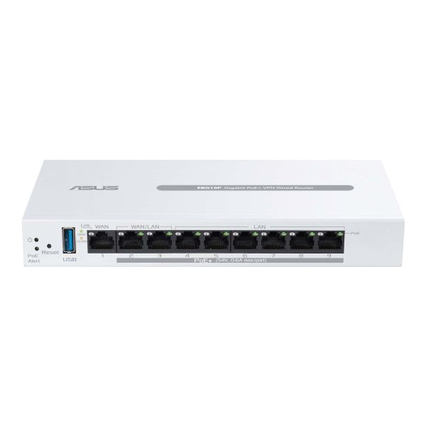 ASUS ExpertWiFi EBG19P bedrade router Gigabit Ethernet Wit (90IG08C0-MO3B00) ASUS ExpertWiFi EBG19P bedrade router Gigabit Ethernet Wit (90IG08C0-MO3B00)