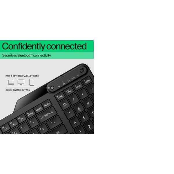 HP 460 Bluetooth-toetsenbord voor meerdere apparaten (7N7B8AA#ABB)