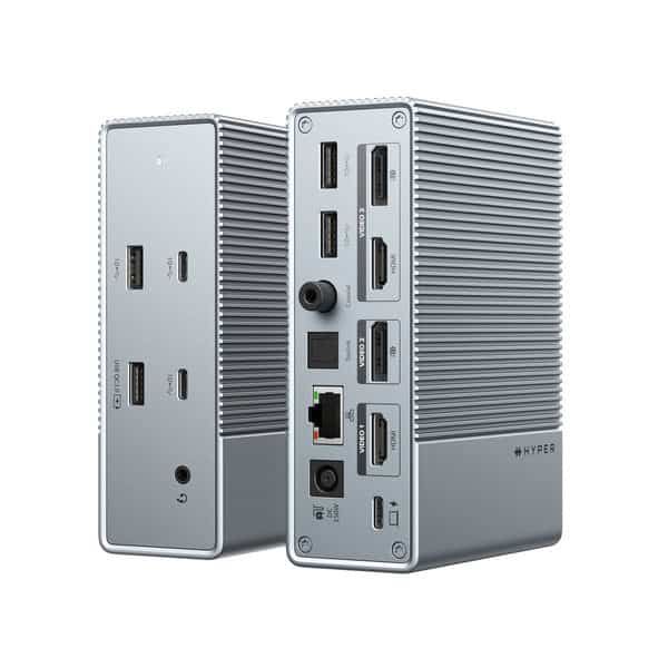 Targus HDG215-EUZ laptop dock & poortreplicator USB 3.2 Gen 2 (3.1 Gen 2) Type-C Zilver (HDG215-EU)