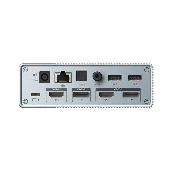 Targus HDG215-EUZ laptop dock & poortreplicator USB 3.2 Gen 2 (3.1 Gen 2) Type-C Zilver (HDG215-EU)