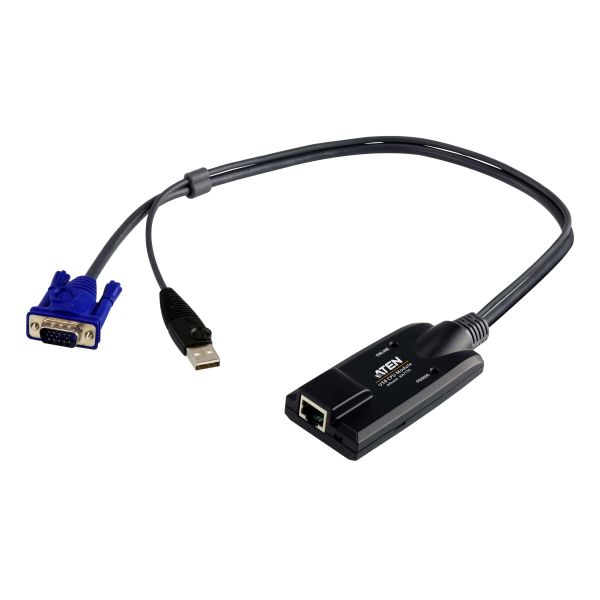 ATEN USB VGA KVM-adapter met ondersteuning: voor Composiet video (KA7170) ATEN USB VGA KVM-adapter met ondersteuning: voor Composiet video (KA7170)