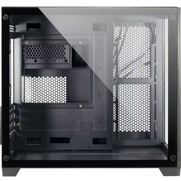 Inter Tech Midi Inter-Tech Gaming-Gehäuse Micro-ATX C-501 Aspect schwarz (88881361)