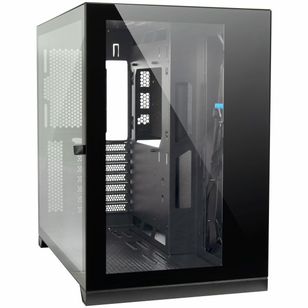 Inter Tech C-703 Vision ATX Gaming Enclosure, Tempered Glass, Black (88881364)