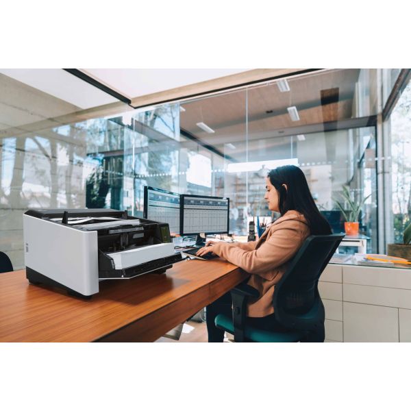 Ricoh fi-8930 ADF-scanner 600 x 600 DPI A3 Zwart, Grijs (PA03830-B101)