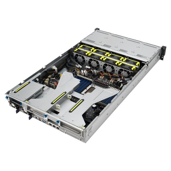 ASUS RS520A-E12-RS12U Socket SP5 Rack (2U) Zwart, Staal (90SF02G1-M002Y0)