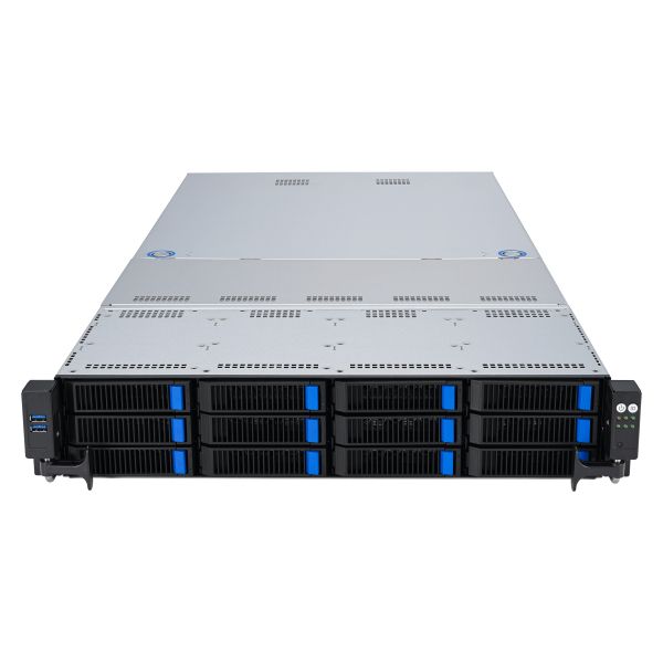 ASUS RS520A-E12-RS12U Socket SP5 Rack (2U) Zwart, Staal (90SF02G1-M002Y0)