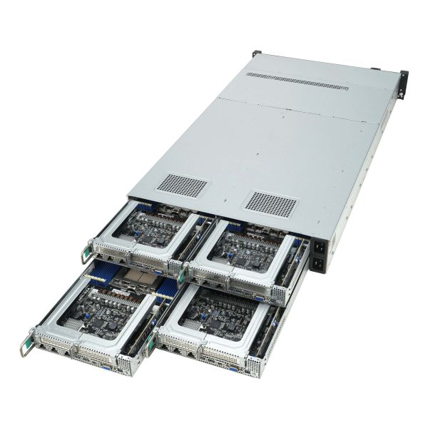 ASUS RS720QA-E12-RS8U LGA 6096 Rack (2U) Zwart, Zilver (90SF02R1-M000L0)