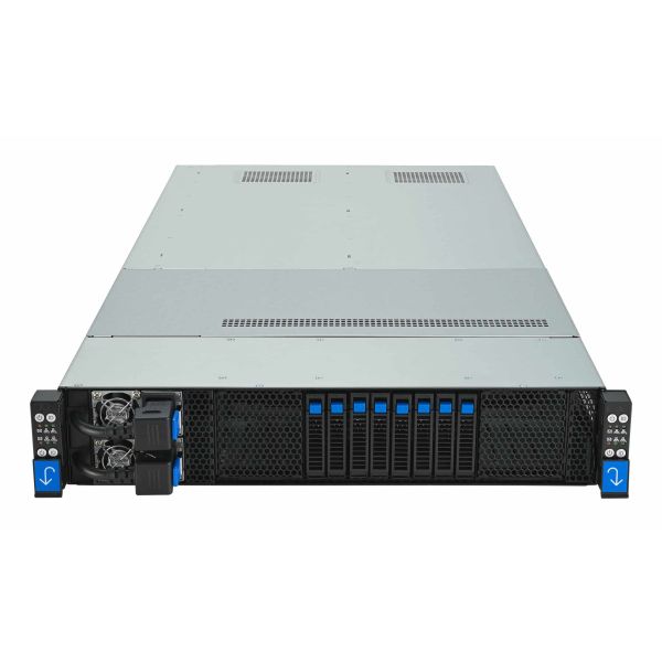 ASUS RS720QA-E12-RS8U LGA 6096 Rack (2U) Zwart, Zilver (90SF02R1-M000L0)