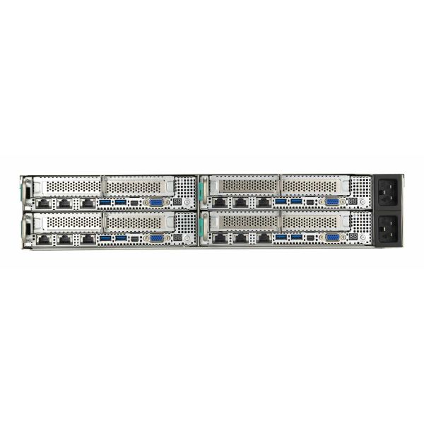 ASUS RS720QA-E12-RS8U LGA 6096 Rack (2U) Zwart, Zilver (90SF02R1-M000L0)