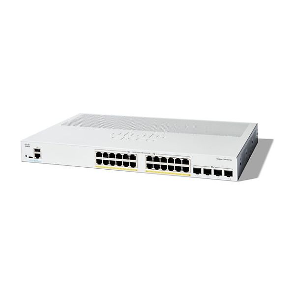 Cisco Catalyst 1300 24p GE PoE 4x10G SFP+ (C1300-24P-4X)