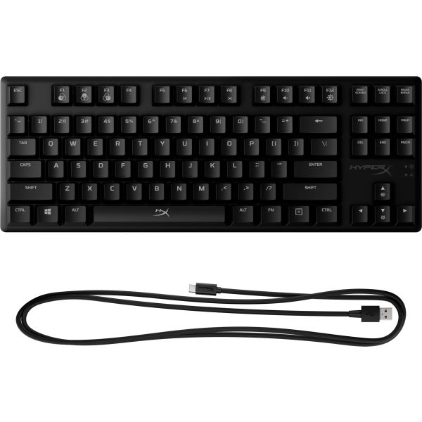 HyperX Alloy Origins Core - mechanisch gamingtoetsenbord - HX Blue (US-indeling) (4P5P2AA)