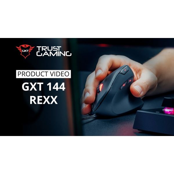Trust GXT 144 Rexx - Ergonomische Verticale Gaming Muis (22991)