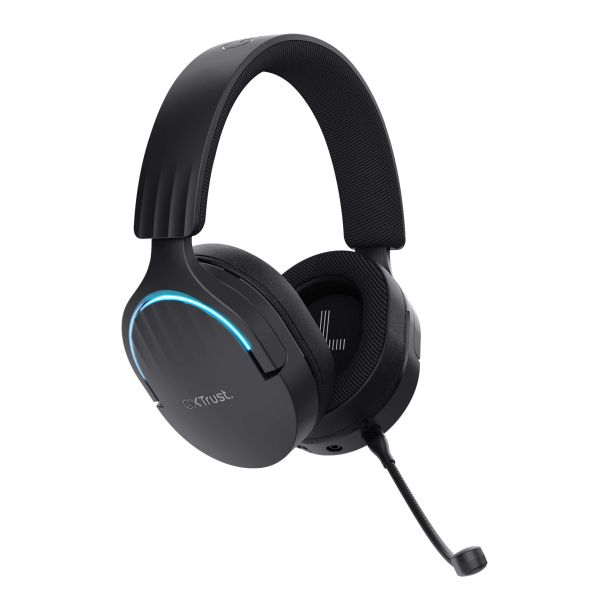 Trust GXT 491 Fayzo Headset Bedraad en draadloos Hoofdband Gamen USB Type-C Bluetooth Zwart (24901)