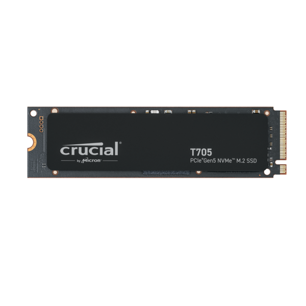 Crucial 2TB Crucial T705 PCIe Gen5 NVMe M.2 SSD (CT2000T705SSD3)