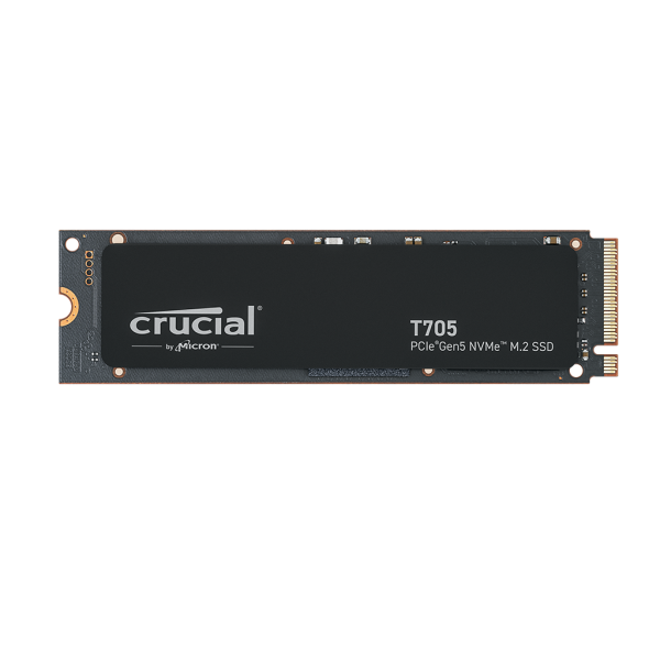 Crucial 4 TB SSD Crucial T705 3D-NAND NVMe PCIe M2 Gen5 (CT4000T705SSD3)