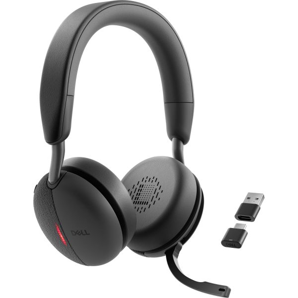 DELL WL5024 Headset Bedraad en draadloos Hoofdband Luchtvaart/Luchtverkeersleiding USB Type-C Bluetooth Zwart (WL5024-DEMEA)