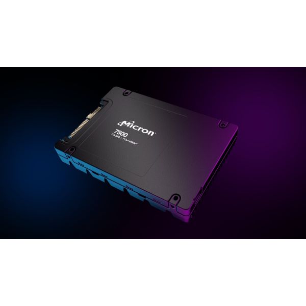 Micron SSD Micron 7500 PRO 960GB NVMe PCIe 4.0 U.3 (15mm) (DWPD 1) TCG | MTFDKCC960TGP-1BK1DABYYR (MTFDKCC960TGP-1BK1DABYYR)