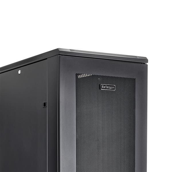 StarTech.com 42U Enterprise-Grade Server Rack Cabinet, 19in Vergrendelbare 4-Post Patchkast met 91cm Montagediepte en 900kg Draagkracht (RK4236BKB) 1/7 StarTech.com 42U Enterprise-Grade Server Rack Cabinet, 19in Vergrendelbare 4-Post Patchkast met 91cm Montagediepte en 900kg Draagkracht (RK4236BKB)
