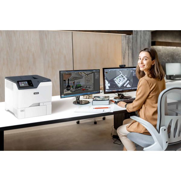 Xerox VersaLink C620 A4 50 ppm tosidig skriver PS3 PCL5e/6 2 skuffer 650 ark (C620V_DN) 3/9 Xerox VersaLink C620 A4 50 ppm tosidig skriver PS3 PCL5e/6 2 skuffer 650 ark (C620V_DN)