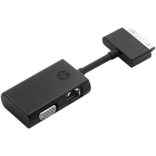 HP Dock Connector naar Ethernet/VGA Adapter (797848-001)