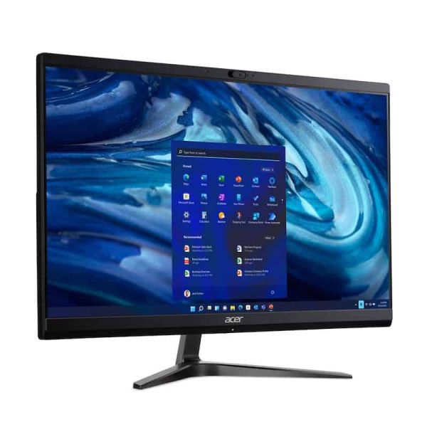 Acer Veriton Z2514G Intel® Core™ i5 i5-1335U 60,5 cm (23.8") 1920 x 1080 Pixels Alles-in-één-pc 8 GB DDR4-SDRAM 256 GB SSD Windows 11 Pro Wi-Fi 6E (802.11ax) Zwart (DQ.VZQEG.001)