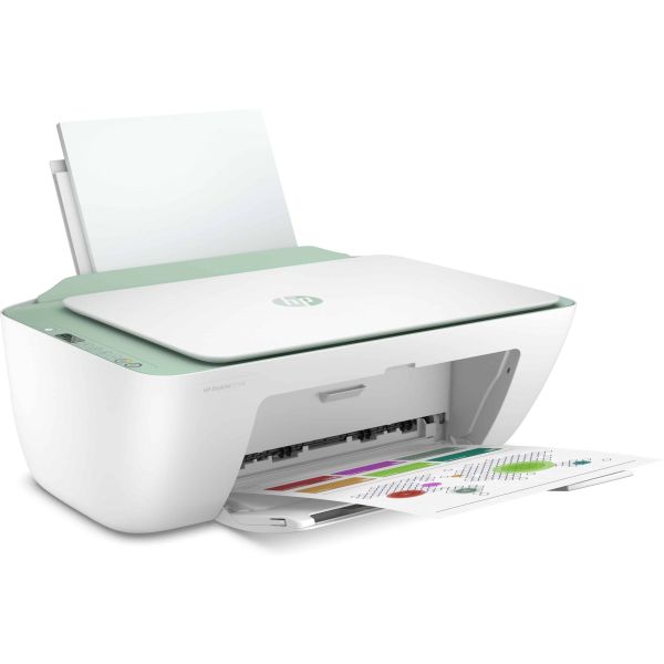 HP DeskJet 2724 All-in-One printer, Kleur, Printer voor Home, Printen, kopiëren, scannen, Scans naar pdf (7FR50B#629)