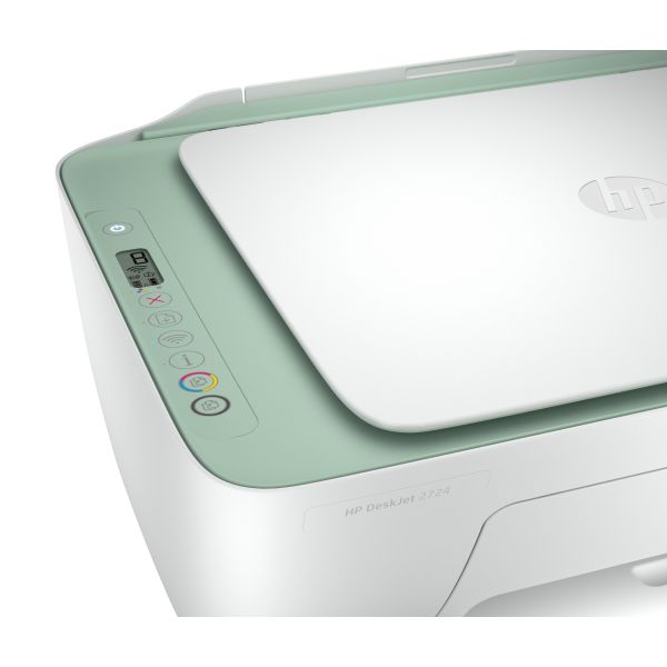 HP DeskJet 2724 All-in-One printer, Kleur, Printer voor Home, Printen, kopiëren, scannen, Scans naar pdf (7FR50B#629) HP DeskJet 2724 All-in-One printer, Kleur, Printer voor Home, Printen, kopiëren, scannen, Scans naar pdf (7FR50B#629)