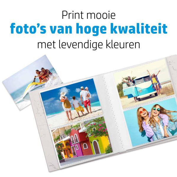 HP mat fotopapier - 25 vellen/10 x 15 cm (7HF70A)