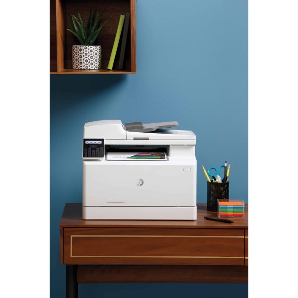 HP Color LaserJet Pro MFP M183fw, Printen, kopiëren, scannen, faxen, Automatische documentinvoer voor 35 vel; Energiezuinig; Optimale beveiliging; Dual-band Wi-Fi (7KW56A)