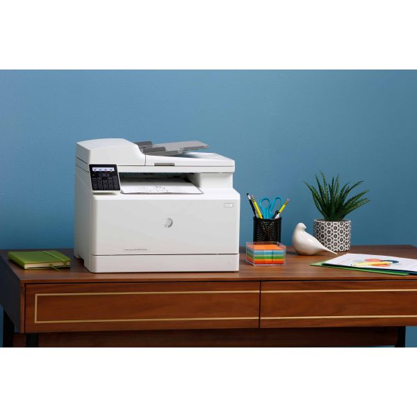 HP Color LaserJet Pro MFP M183fw, Printen, kopiëren, scannen, faxen, Automatische documentinvoer voor 35 vel; Energiezuinig; Optimale beveiliging; Dual-band Wi-Fi (7KW56A)