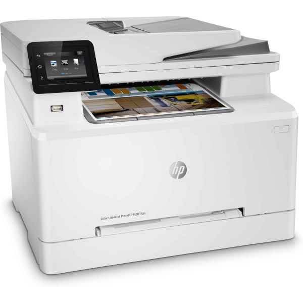 HP Color LaserJet Pro MFP M282nw, Printen, kopiëren, scannen, Printen via USB-poort aan voorzijde; Scannen naar e-mail; ADF voor 50 vel ongekruld (7KW72A)