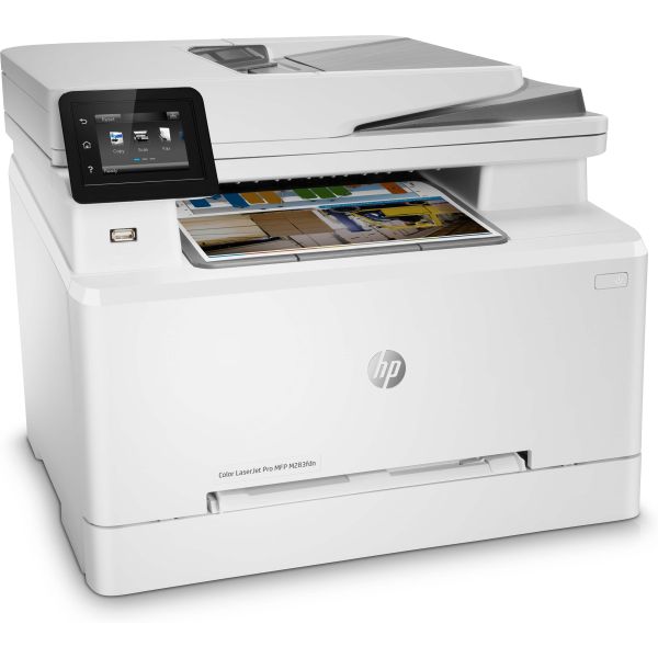 HP Color LaserJet Pro MFP M282nw, Printen, kopiëren, scannen, Printen via USB-poort aan voorzijde; Scannen naar e-mail; ADF voor 50 vel ongekruld (7KW72A)